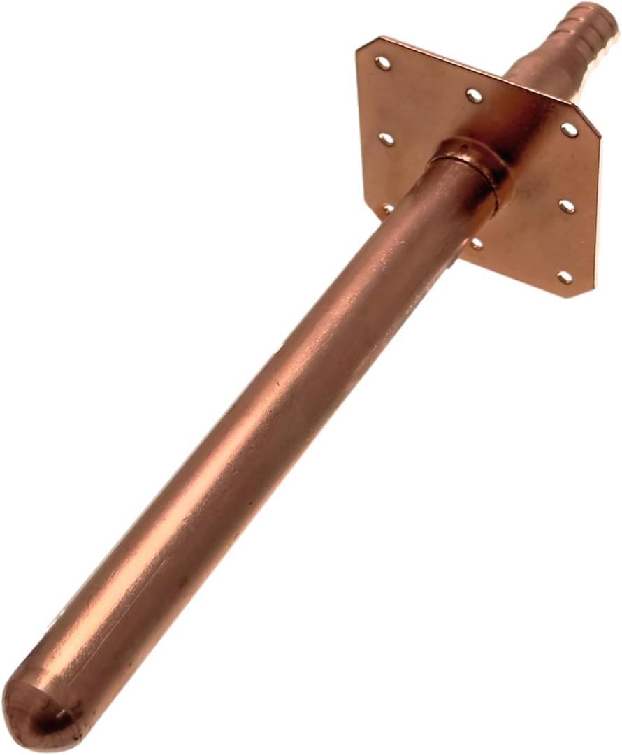 XFITTING 1/2 in x 8 in Stub Out Straight with Flange, 10 Pieces XFITTING 1/2 in x 8 in Stub Out Straight with Flange, 10 Pieces