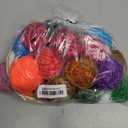 Mexican Embroidery Kit, 4 Napkins (17.7 x 16.5 inches), 24 Embroidery Floss, Embroidery Needle, Hoop