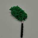 Telescopic Microfiber Hand Duster with Extendable Pole and Washable Duster Head Cleaning Brush Perfect for Office/Home/Car Green