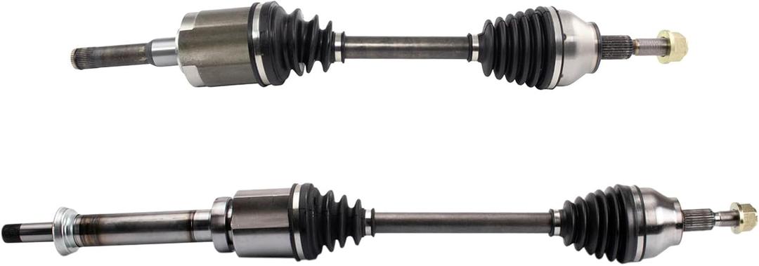 TRQ Front Driver and Passenger Side CV Axle Assembly Set 2 Piece Compatible with 2013-2014 Ford Escape S 2015-2016 Escape I4 2.5L Front Wheel Drive 2017-2018 Escape S