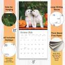 3 x 2026 Puppy Love Hangable Wall Calendar - 12" Full Page Months Dog Cute Funny Puppy Dogs Photography - Organizing & Planning (2026 Puppy Love)