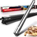 REPTI ZOO Switchable UVB Light for Reptiles, 39W T5 UVB Light Combo Kit for Tropical & Desert Reptile, 34" Terrarium Hood Lamp Fixture with UVB 10.0 Bulb for Bearded Dragon Snake Gecko Lizard Tortoise