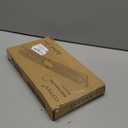 Large Faucet Mat for Kitchen Sink - Stone Drying Mat for Kitchen Counter, Diatomite Fast Drying Stone Sink Tray, Super Absorbent, Stylish Decor and Protector for Bathroom (Light Grey, 23.6" x 5.5")