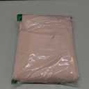 Simplebrand Ava Blush Short Blackout Curtains for Bedroom 45 Inches Long 2 Panels Set, Solid Thermal Insulated, Energy Saving Window Treatment Curtains Blackout Drapes, W40 x L45 Inch, Blush