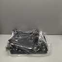 Car Seat Dolly for Airport - CarSeat Roller Cart Wheels for Airplane - Car Seat Travel Cart Carrier with Straps Foldable Luggage Trolley Folding Hand Truck (Black)