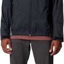 Columbia Mens Glennaker Lake II Rain Jacket (Black, L)