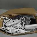 Heated Blanket King Size, Soft Cozy Upgraded Flannel Electric Blanket Dual Control with 5 Heating Levels & 10 Hours Auto Off, Fast Heating & ETL & FCC Certification, 100" x 90", Silver Gray