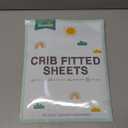 Biloban Crib Sheets Fitted for Boys, 2 Pack Crib Sheet Fits for Standard Crib Mattress, Neutral Toddler Bed Sheets Girl, Grey & Navy, 52X 28