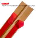 Flexible PVC T-Molding Transition Strips for Hard Wood Floor,Laminate,Tile,LVP. Self-Adhesive Vinyl Flooring Edging Trim 10ft,Wood Grain A