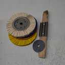 8 Inch Aluminum Polishing Kit  6PCS Airway Buffing Wheel for Drill and Grinder Professional Rim Polishing and Metal Kit for Polished Aluminum Wheels Restoration and Shine