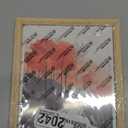 Natural Wood Frame Autumn and Winter Forest Street Scene Wall Art, 8x10in Iconic Landscape Canvas Wall-Printed Poster, Classic City Landmark Wall Decoration Bedroom for Living Room