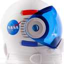 NASA Astronaut Helmet Halloween Costume Accessory for Kids  Wearable Space Helmet with Foam Padding, Sticker Sheet & Learning Guide, Easy Assembly, Great for Dress Up and Imaginative Play