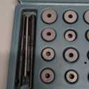 20pcs Universal Valve Seat Reamer Mini Motorcycle Valve Repair Displacement Cutters Valve Tool Set Carbide Valve Grinding Wheel Valve Seat Cutter Reamer Head Safety and Efficiently Counterbores
