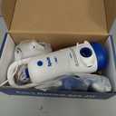 Bath Jets for Tub with Jet Massage and Bubble Mode, Bathtub Jets for Tub with 360 Rotatable Single and Dual Nozzles, the Lever-lock Suction Cups, and Handle. Jets for Bathtub at Home for Relaxation (Blue)