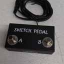 Dual Switch Pedal Momentary for Guitar Effect Pedal With TRS Cable (Unlatch Dual Switch)