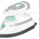 BEAUTURAL Mini Travel Steam Iron for Clothes with Dual Voltage, Temperature Control, NonStick Soleplate and Cord Storage, Ideal for Sewing, Quilting and Handcraft