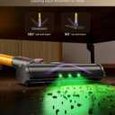 Cordless Vacuum Cleaner, 450W 40KPA Vacuum Cleaners for Home, 45Mins Lightweight Stick Vacuum with Advanced Green Light Tech, Rechargeable Battery Vacuum for Carpet,Pet Hair,Hardwood Floor