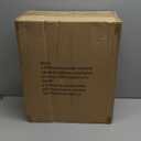 AIBISDO 18In Large Dusk to Dawn Outdoor Wall Light -2 Pack, Waterproof Outdoor Garage Lighting Fixtures with Clear Glass Shade, Auto On/Off Porch Light for Patio, Garage, Front DoorBlack