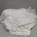 CHERRY LOVE Knee Length Petticoat 50S Vintage Underskirt 26inch Crinoline Petticoat Short Slips (Small-Medium, Ivory)