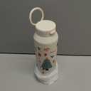 Paruu Portable Bottle Warmer for Travel, Easy-Clean Wide Mouth, Portable Milk Warmer with Fast Heating for Night Feeding, 7-Temp Control, Large 12oz Capacity, Christmas Limited Edition, Beige