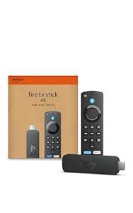 Amazon Fire TV Stick 4K (newest model) with AI-powered Fire TV Search, Wi-Fi 6, stream over 1.8 million movies and shows, free & live TV