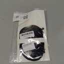 Benehair Clip on Bangs for Women Human Hair, Fake Bangs Clip Human hair, Middle Part Bangs Clip in Hair Extensions Hair Pieces with Temples for Daily Wear (Natural Black)