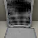 Pee Pad Holder, Indoor Dog Potty Pad, Puppy Potty Training Tray, for Small and Medium-Sized Dogs,20"*15", with Pee Wall, Non-Skid Feet(Navy Blue)