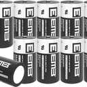 EEMB 10Pack ER26500 C Size 3.6V Lithium Battery High Capacity Li-SOCL Non-Rechargeable Battery LS26500 SB-C01 TL-2200 for Automobile tire Pressure Monitor,Smart Card,Electricity Meter,Wireless Tools