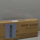 Manual Frozen Meat Slicer Meat Cutter Upgraded Stainless Steel Meat Cleavers Beef Mutton Roll Slicing Machine Vegetable Meat Slicer for Home Cooking Hotpot Shabu wwt (Silver)