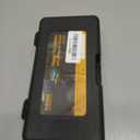 AZUNO Digital Tire Inflator with Pressure Gauge, 200 PSI, Heavy Duty Air Compressor Accessories, with Rubber Hose Lock on Air Chuck and Quick Connect Coupler, Comes with a Portable Carrying Box