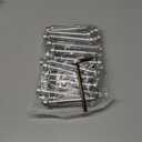 CKE 50 Pack Invisible Cable Railing kit 3/16" Swage Tensioner Hardware and Terminal Hidden T316 Stainless Steel Invisible Receiver and Swage Stud End for 2"x2" 4"x4" Wood/Metal Post Deck Stairs CR31