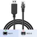 Radar Detector Cord, USB to RJ11 Plug Cable,for Escort Radenso XP Uniden Beltronics Cobr Whistler Radar Detector,Replacement Power Cable for Radar Detectors (RJ11-3.3ft)