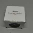 Ultrasonic Retainer Cleaner, 45kHz Dental Cleaning Pod for Dentures, Aligners, Night Guards & Jewelry, 150ML Denture Cleaner 2 Timed Modes & Travel Design (Black, 130ML Ultrasonic Machine)