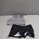 Girls Swimsuits Tankini Striped Halter Neck Cute Bathing Suits Swim Shorts 2 Piece Sets
for 13-14 y