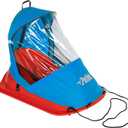 Pelican Baby Sled Deluxe with Weather Shield - Toddler Sled for Snow, Durable for Winter Sledding - Ages up to 24 Months