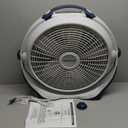 Lasko Wind Machine Fan, Air Circulator Fan with 3 Speeds, 20" Model 3300, Gray