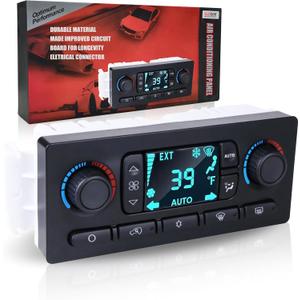 599-009 599-211 A/C Heater Climate Control Module Panel Switch 599-211XD Compatible with Chevy Silverado Suburban GMC Sierra Yukon Envoy Cadillac Escalade Rainier Hummer Bravada 10367041