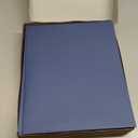 FILE-EZ Two-Pocket Folders, Navy Dark Blue, 25-Pack, Textured Paper, Letter Size (EZ-32523)