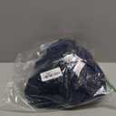 Wrap Around Dust Ruffle Bed Skirt - Navy Blue - for King Size Beds with 12 Inch Drop - Elastic Strap - Adjustable Pleated Bedskirt with Brushed Fabric and Wrinkle Free - for Women, Men, Kids & Teens