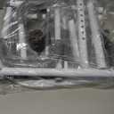 Yetulike Bed Rails for Elderly Adults Safety, Sturdy Beds Assist Rail for Seniors; Adjustable Beds Rail Stable Bed Cane Guard with Extended Handle Bar - Fit King Queen Full Twin Bed (Grey)