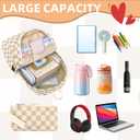 CAMTOP Backpack for School Kids Cute Backpacks for Girls Elementary Lighweight Bookbag with Lunch Box Pencil Case 3 in 1