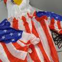 Patriotic Inflatable Bald Eagle Costume 4th of July Eagle Blow-up Costume for Adult/Independence Day/Memorial Day/Holiday