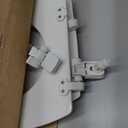 Mayfair Cassel Slow Close Toilet Seat, Easy Clean, Non Slip Premium Wood Seat, Easy Install, Made in USA, Elongated, White