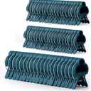 PERSZEN 60PCS Plant Clips 2 Sizes Adjusting Reusable Garden Plant Supports Clips for Supporting Stems of Flower Vine Vegetables Tomatoes Climbing