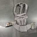 Ergobaby Omni Classic Baby Carrier for Newborn to Toddlers 0-48 Months (7-45 lbs) - 4-Position Breathable Mesh Baby Carrier with Ergonomic Support - Pearl Grey