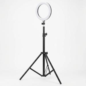 Dimmable LED Ring Light with Adjustable Light Stand and Carrying Bag, Portable Selfie Ring Light for Live Streaming, Makeup, Photography, and Video Recording, 20" L × 18" W × 4" H