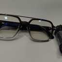 Aviator Smart Glasses for Men & Women, Bluetooth Translation Glasses, 165 Languages, Auto On/Off, Photochromic Lens, AI Glasses for Meeting Analysis, Music, Hands-Free Calls, UV/Blue Light Protection