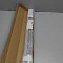 LazBlinds Cordless 1" Vinyl Mini Blinds for Indoor Windows - Light Filtering Horizontal Window Blinds & Shades, 30 1/2" W x 64" H, Grey