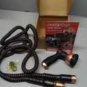 Pocket Hose 25 FT Copper Bullet Expandable Garden Hose w/10 Pattern Thumb Spray Nozzle AS SEEN ON TV 650psi 3/4 in Patented Lead-Free Ultra-Lightweight Solid Copper Anodized Aluminum