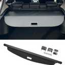 Motoforti Car Trunk Retractable Cargo Cover for Kia Seltos 1.6L Wagon 2021-2024 Rear Trunk Parcel Shelf Luggage Security Shield Shade, Canvas Black Carbon Fiber